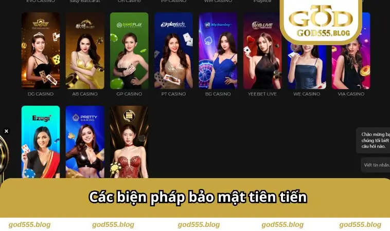 Biện pháp bảo mật tiên tiến