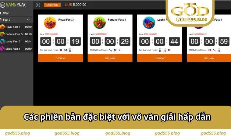 Các phiên bản đặc biệt với vô vàn giải hấp dẫn