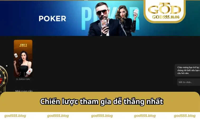 Game Bài GOD55 3 Chiến lược tham gia dễ thắng nhất