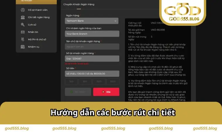 Hướng dẫn các bước chi tiết